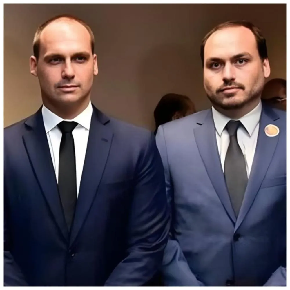 Carlos e Eduardo Bolsonaro trocam farpas com aliada por vaga no Senado; entenda