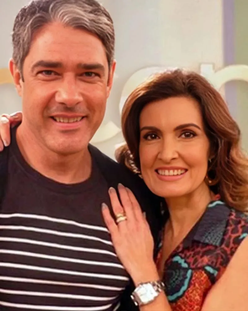 Fátima Bernardes revela que se preocupou com saída de Bonner do JN: “Vai aprontar”
