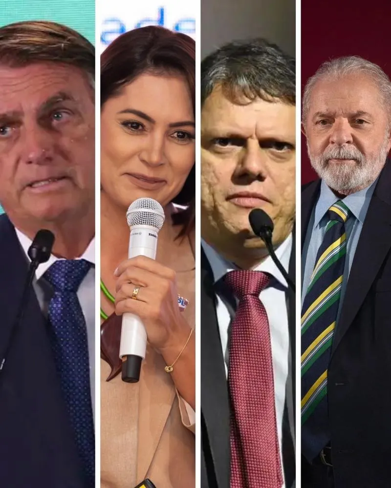 Bolsonaro, Michelle e Tarcísio superam Lula em simulações de segundo turno, aponta pesquisa Gerp