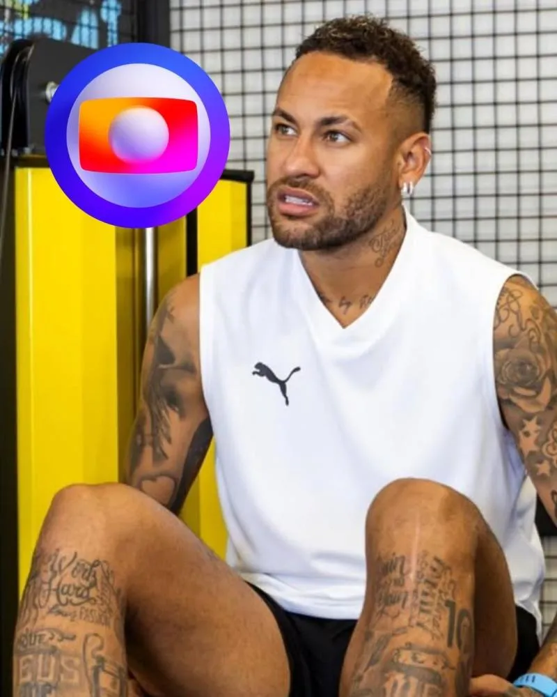 Neymar ataca site da Globo após notícia de suposta ligação ao técnico do Santos: “Jornalista de merd*”