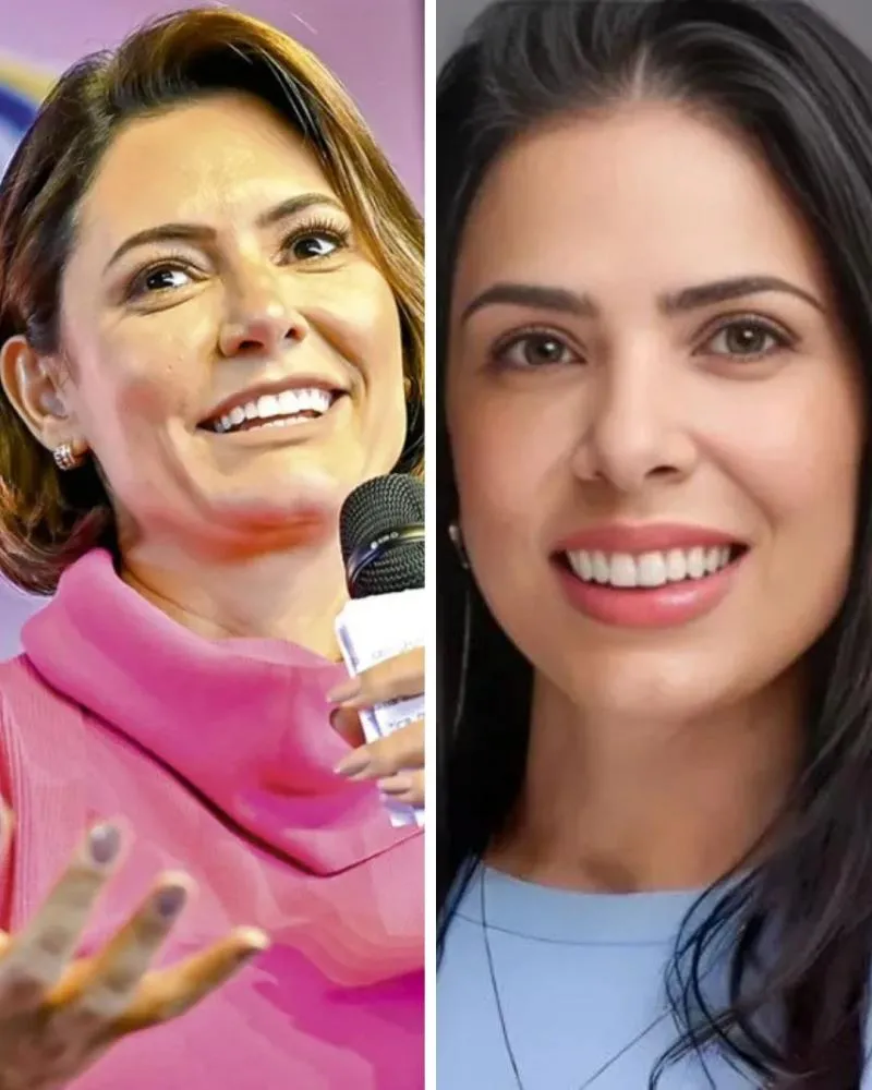 Michelle Bolsonaro comenta exoneração de dirigente que tirou foto com ela “Governo do Amor”