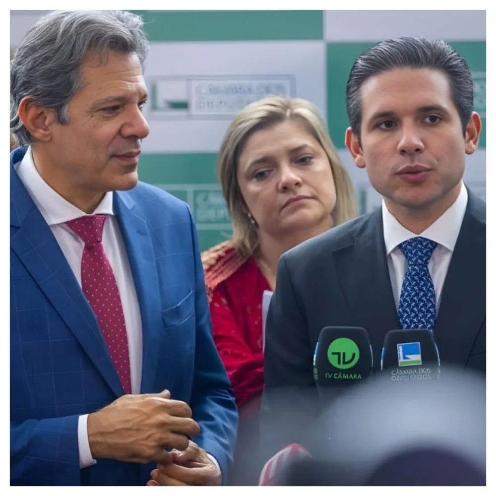 Haddad é acusado por Motta de divulgar 'narrativa falsa' sobre o PL Antifacção