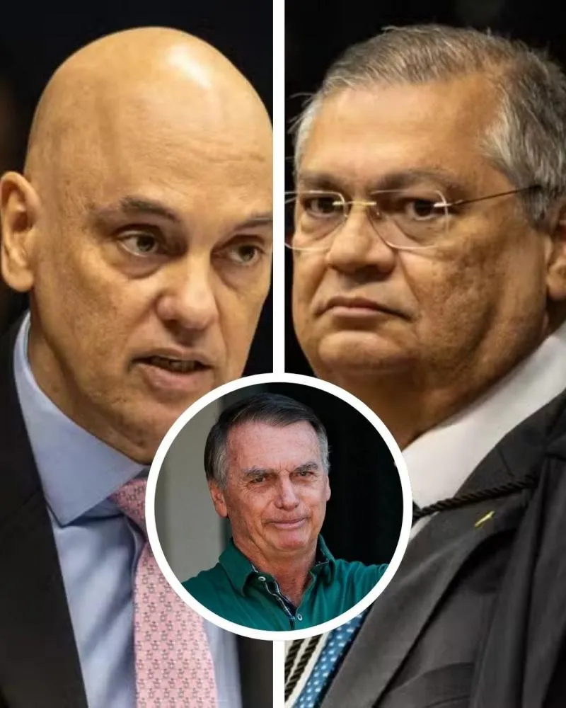 Moraes e Dino votam por manter prisão preventiva de Bolsonaro