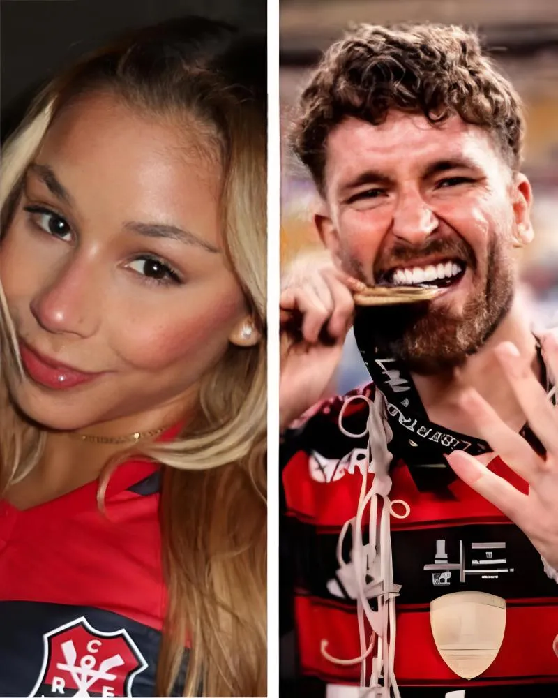 Flávia Saraiva quebra o silêncio sobre rumores de affair com o jogador Léo Pereira
