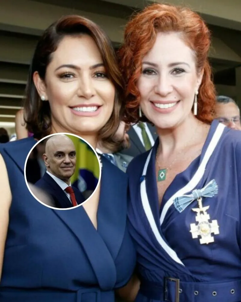 Michelle Bolsonaro reage à decisão de Moraes contra Zambelli: 'Congresso está de joelhos'