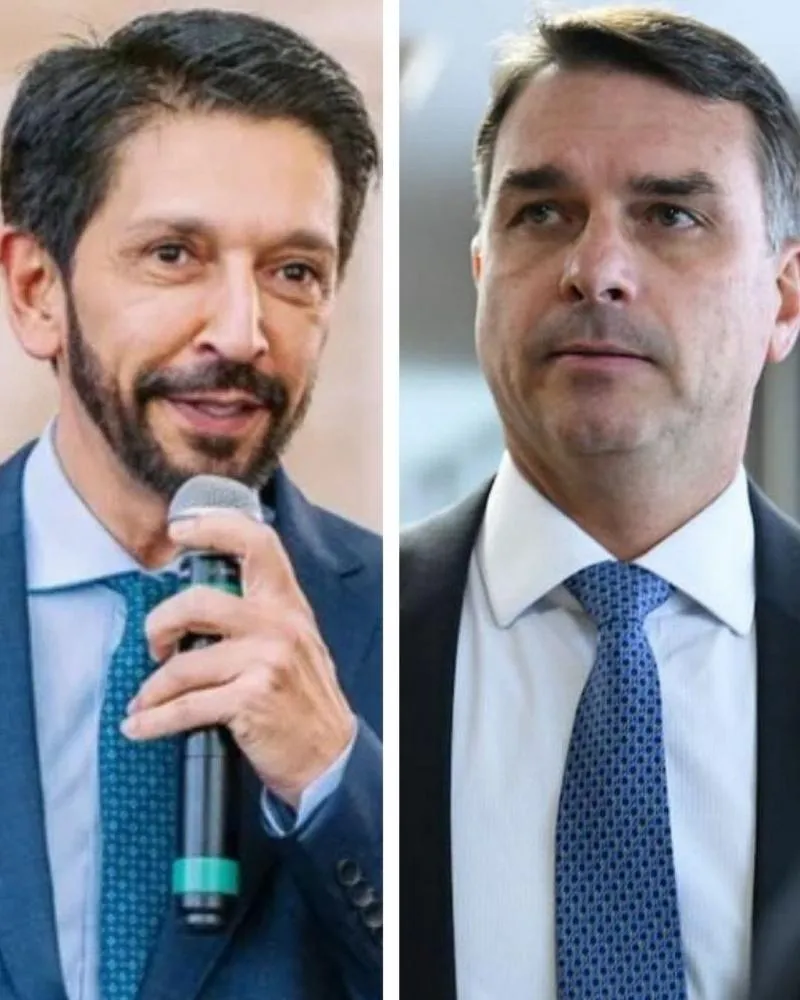 Ricardo Nunes declara apoio à candidatura de Flávio Bolsonaro à Presidência