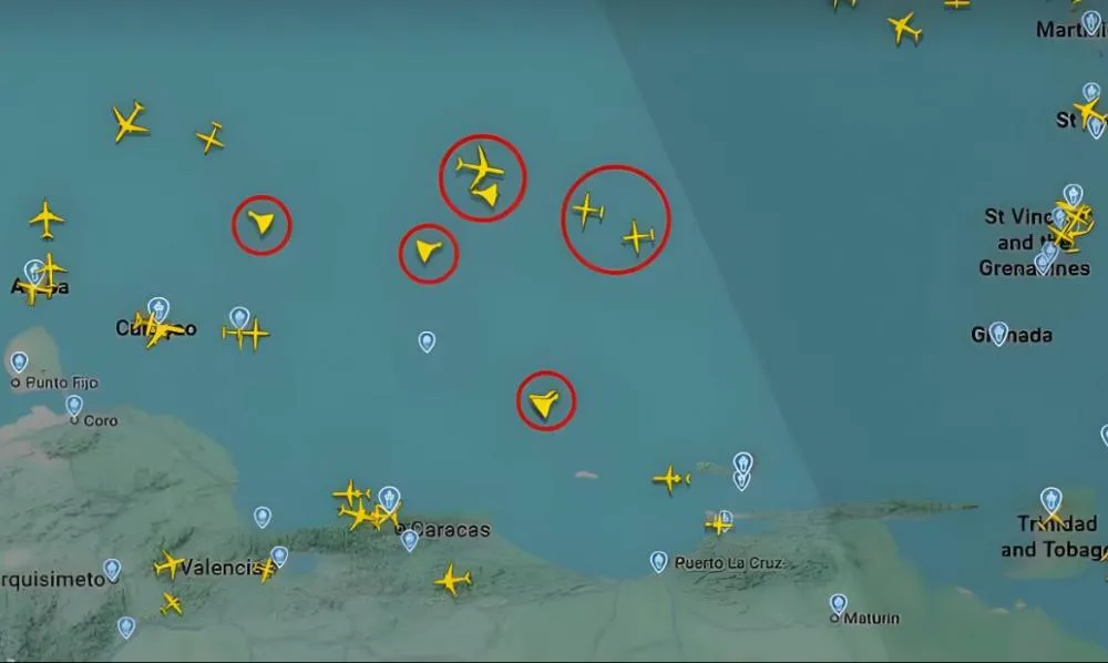 Em crise crescente, EUA ordena que aeronaves sobrevoam área próxima a capital da Venezuela