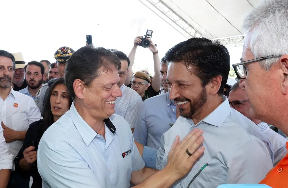 Ricardo Nunes e Tarcísio entregam primeiro trecho do Rodoanel Norte