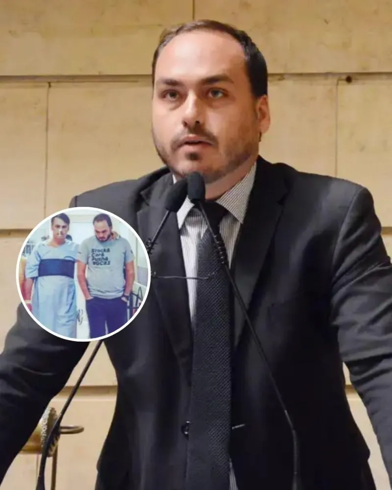 Após novo procedimento, Carlos reage a novo quadro de saúde do Bolsonaro: “Tortura”