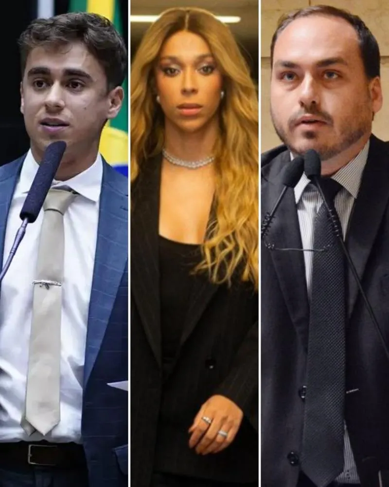 Erika Hilton denuncia Nikolas Ferreira e Flávio Bolsonaro ao MPF por “apologia a golpe”