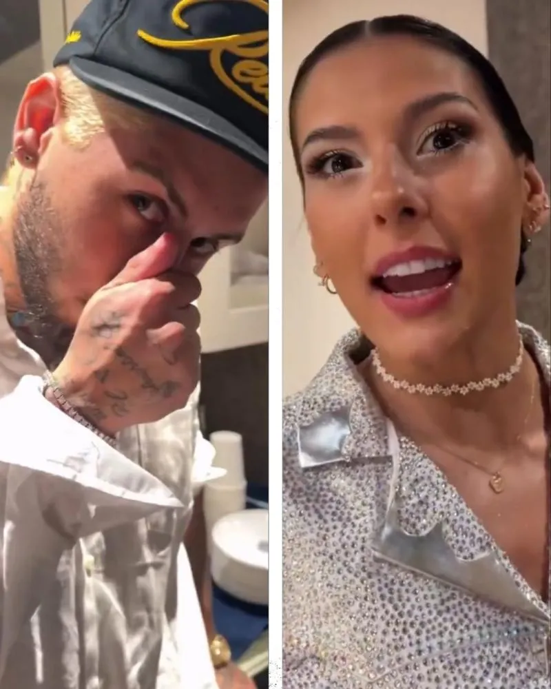 Em vídeo, Zé Felipe 'reclama' com Ana Castela após show em navio da cantora: “Me humilhou”