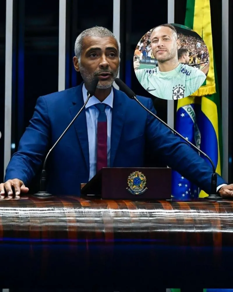 Sem rodeios, Romário fala sobre possível convocação de Neymar à Copa do Mundo: “Eu levaria”