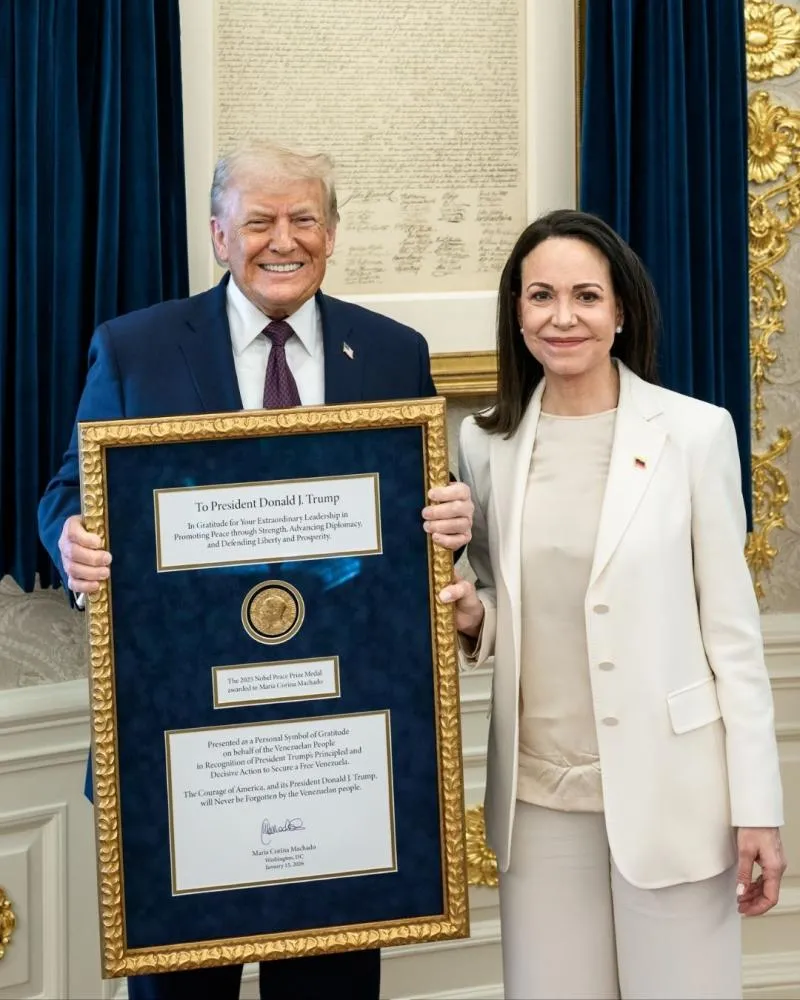 Após domínio de Trump, María Corina fala sobre o desejo de ser eleita presidente da Venezuela: “Na hora certa”