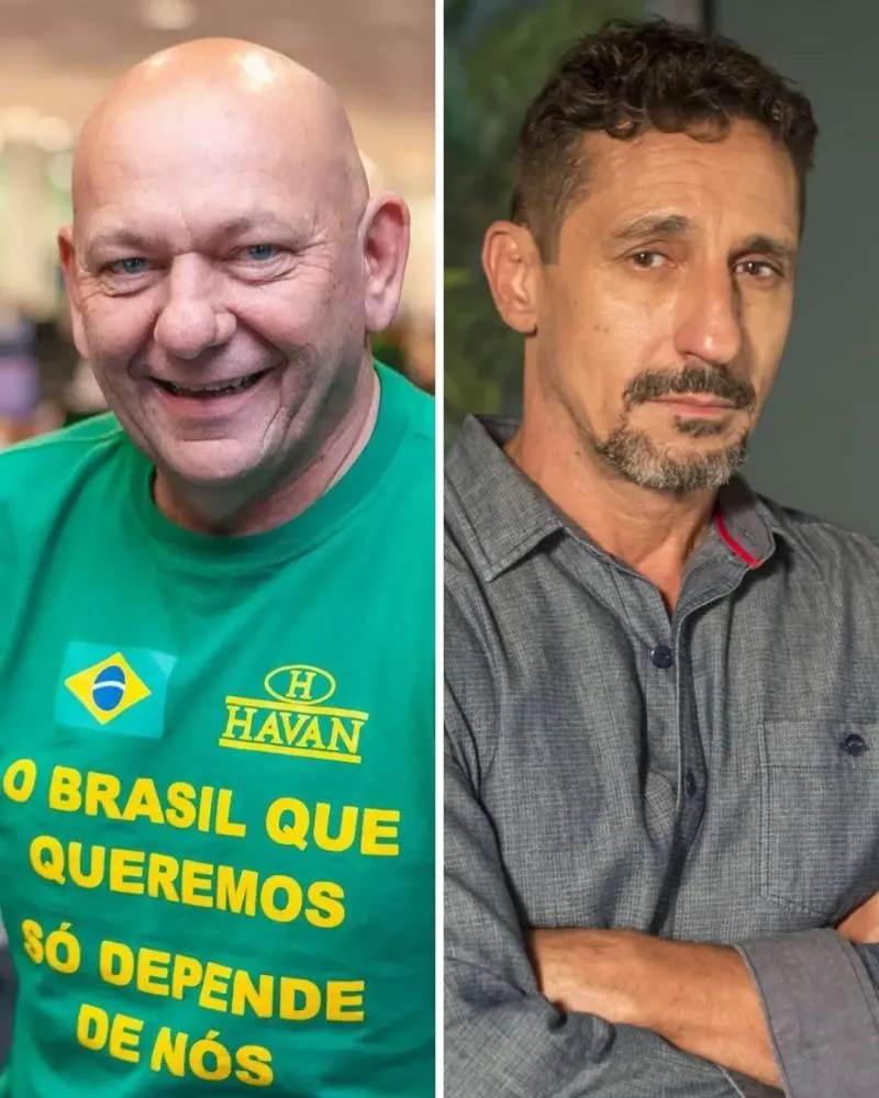 Saiba por que o empresário Luciano Hang está processando o ator Tuca Andrada e pede indenização de R$ 50 mil