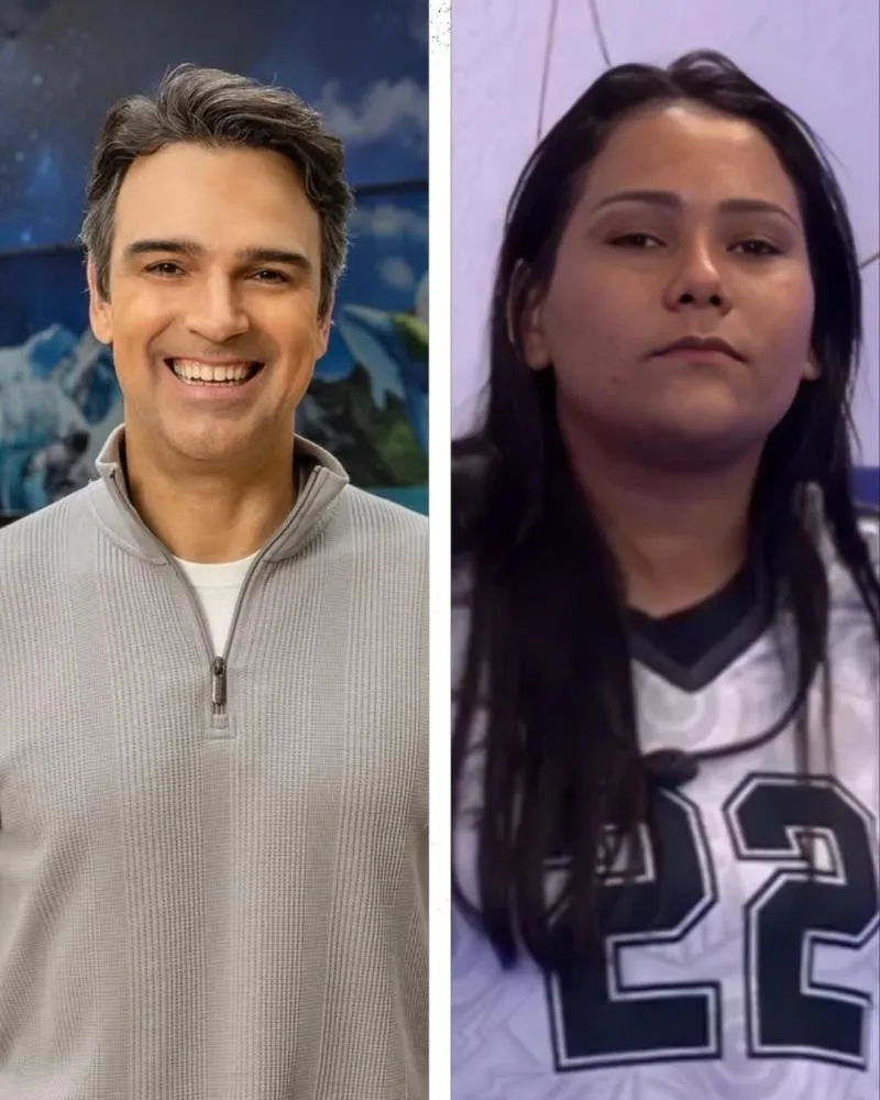 Tadeu Schmidt quebra protocolo e repreende Chaiany durante prova no BBB 26: “Não fale isso”
