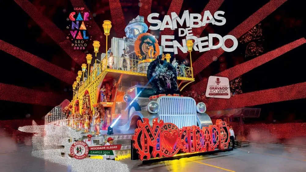 Liga-SP libera o CD dos Sambas-Enredo do Carnaval 2025 nas plataformas digitais