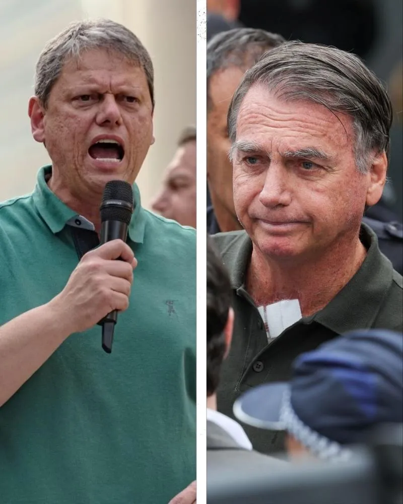 Tarcísio de Freitas atualiza situação de Jair Bolsonaro na Papudinha: “Muito respeito por ele”