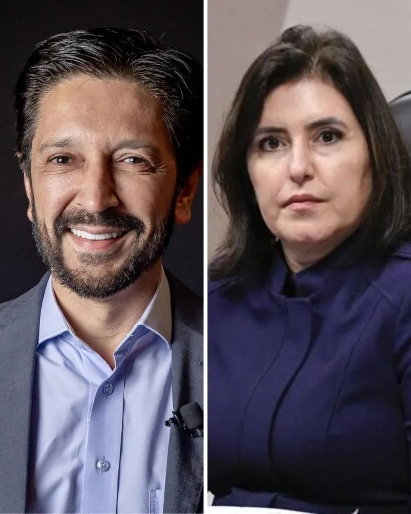 Ricardo Nunes critica articulação de Simone Tebet ao Senado em SP: “É grande demais para ser usada por Lula”