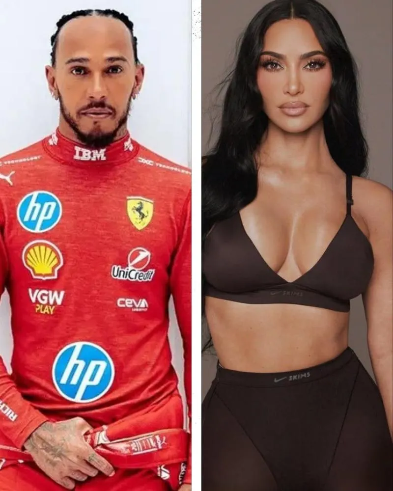 Imprensa internacional aponta romance secreto entre Kim Kardashian e Lewis Hamilton