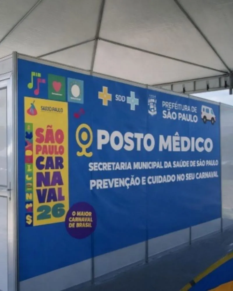 Carnaval de Rua de São Paulo terá postos médicos com estrutura de mini-hospital