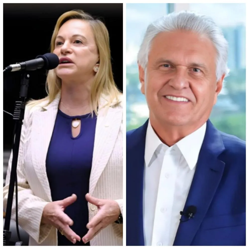 Deputada do PL surpreende ao declarar apoio a Caiado ao invés de Flávio nas eleições 2026
