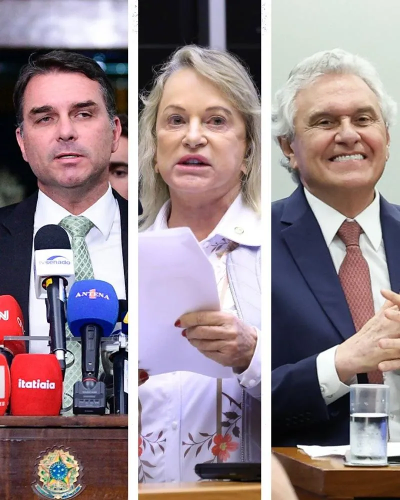 Deputada do PL contraria Flávio Bolsonaro e declara apoio à pré-candidatura de Ronaldo Caiado à Presidência