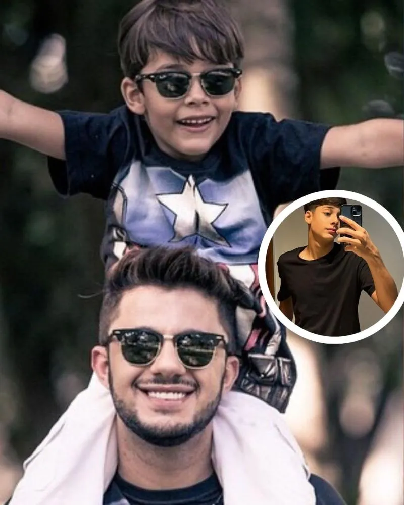 Filho de Cristiano Araújo celebra 17 anos e deixa fãs impressionados