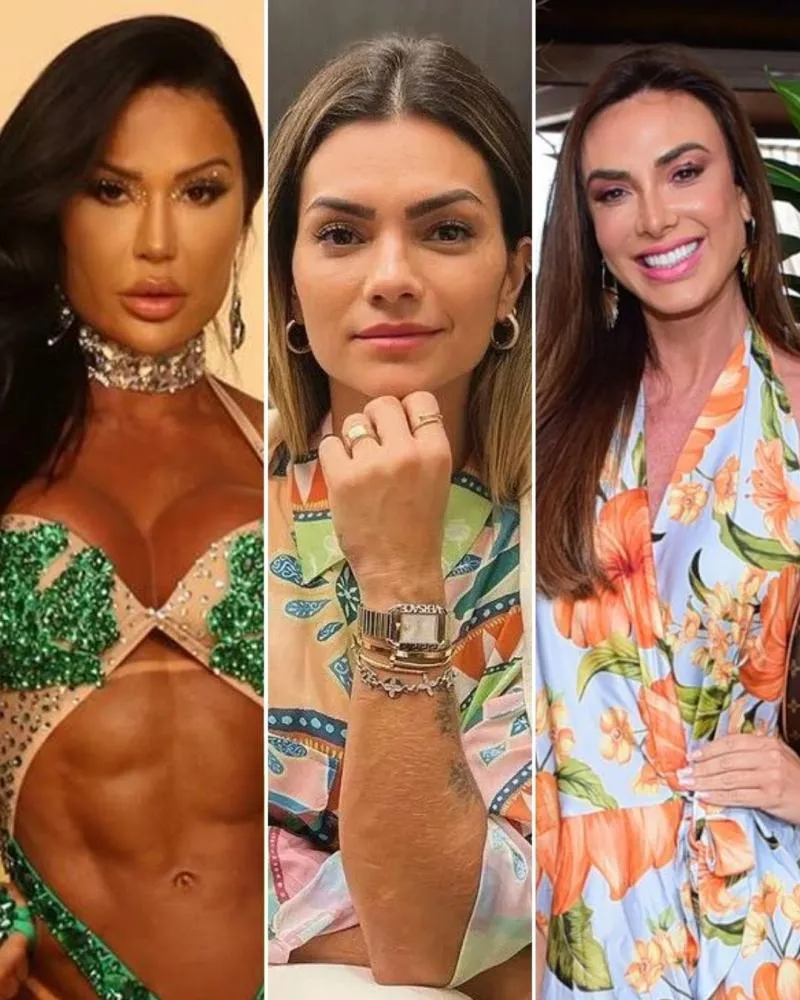 Assim como Gracyanne, relembre os famosos que apagaram ou cobriram tatuagens após o término