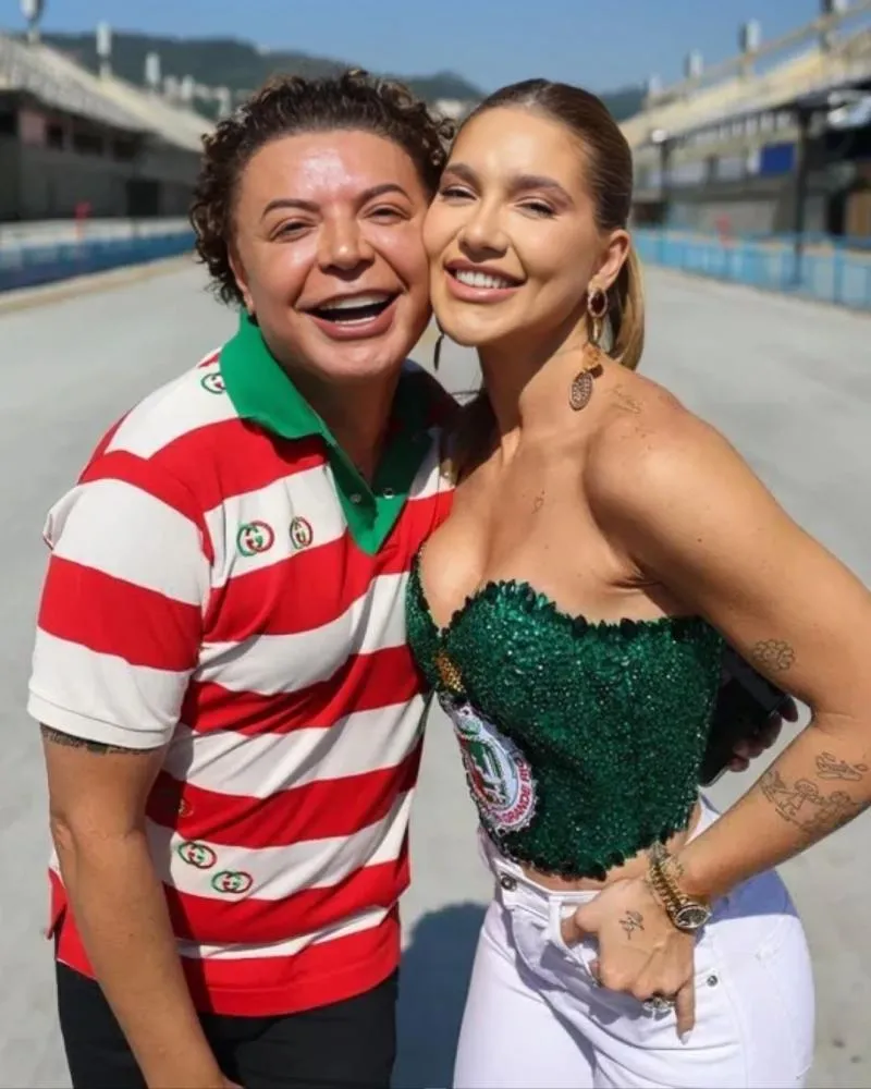 David Brazil revela futuro de Virginia como rainha da Grande Rio: “Se Deus quiser, vai ser”