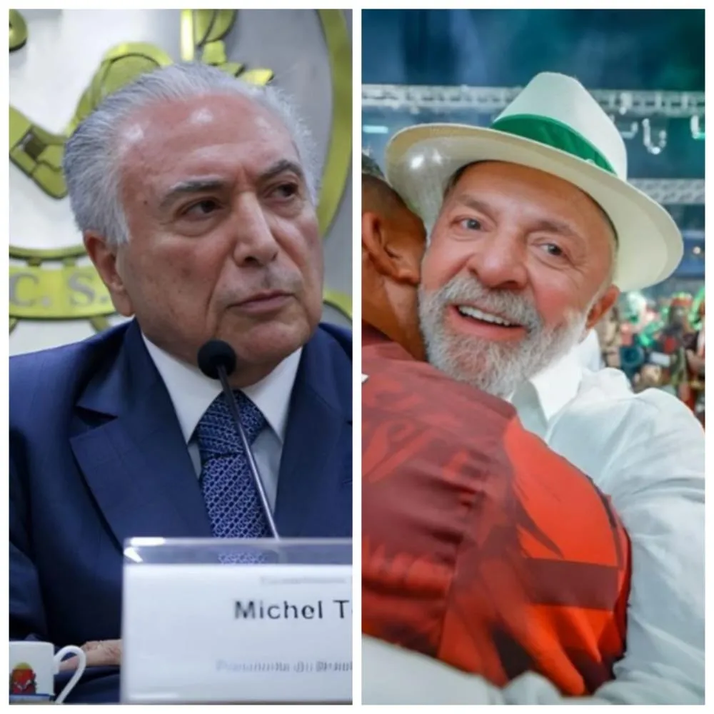 Após ser retratado como golpista, Temer classifica desfile para Lula como 'bajulação na Sapucaí“