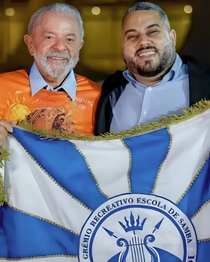 Presidente da Acadêmicos de Niterói defende desfile em homenagem a Lula: “Deu oportunidades para várias pessoas”