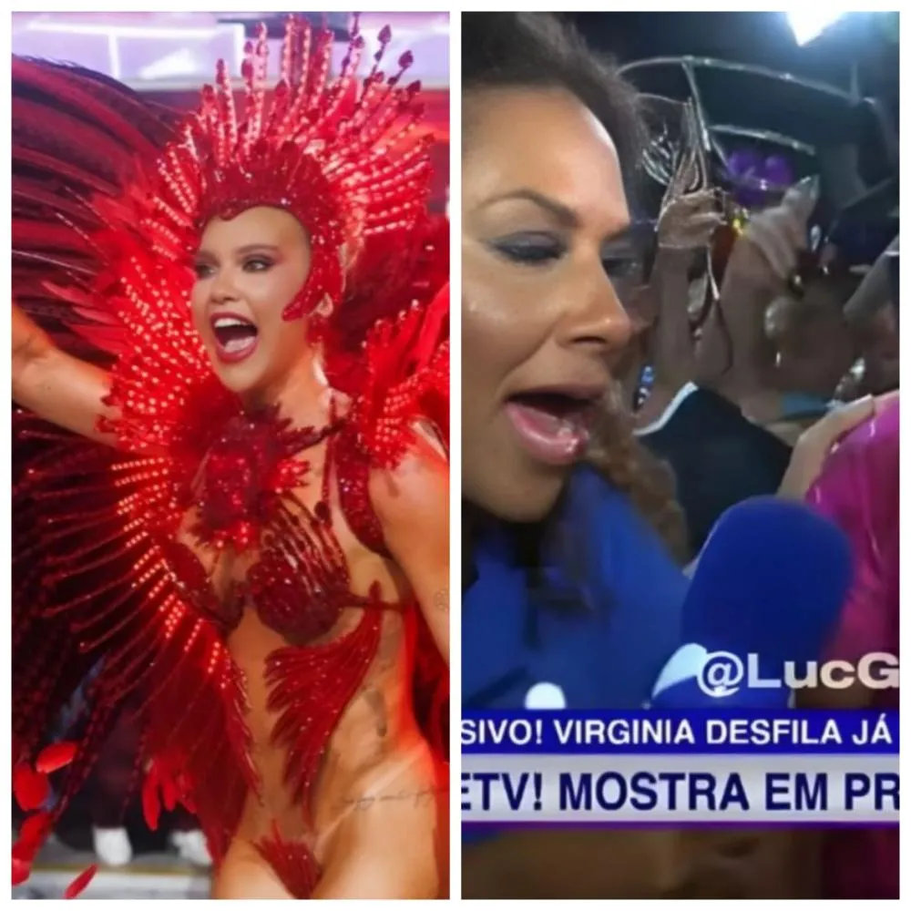 Ofensas e desordem no Carnaval 2026: repórter relata ter sofrido agressões durante estreia conturbada de Virginia na Grande Rio