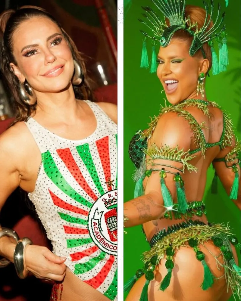 Paolla Oliveira defende Virginia Fonseca após estreia polêmica da influenciadora na avenida: “Eu sei o que ela passou”