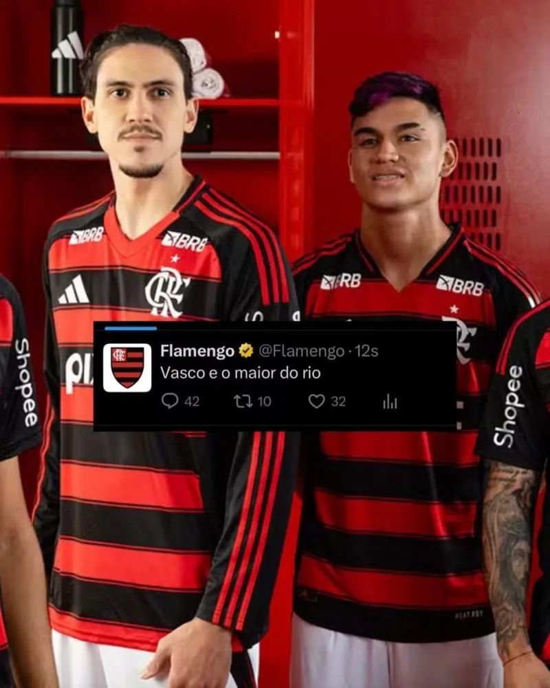 Flamengo sofre ataque hacker e postagens viralizam na internet: “Vasco é o maior do Rio”